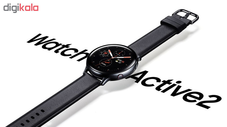 ساعت هوشمند سامسونگ مدل Galaxy Watch Active2 44mm بند چرمی