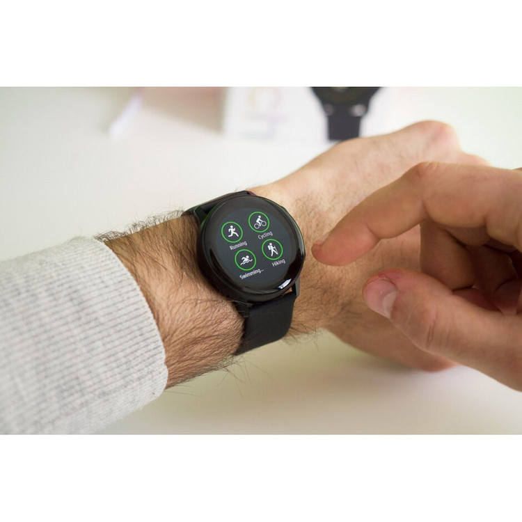 ساعت هوشمند سامسونگ مدل Galaxy Watch Active2 44mm بند چرمی