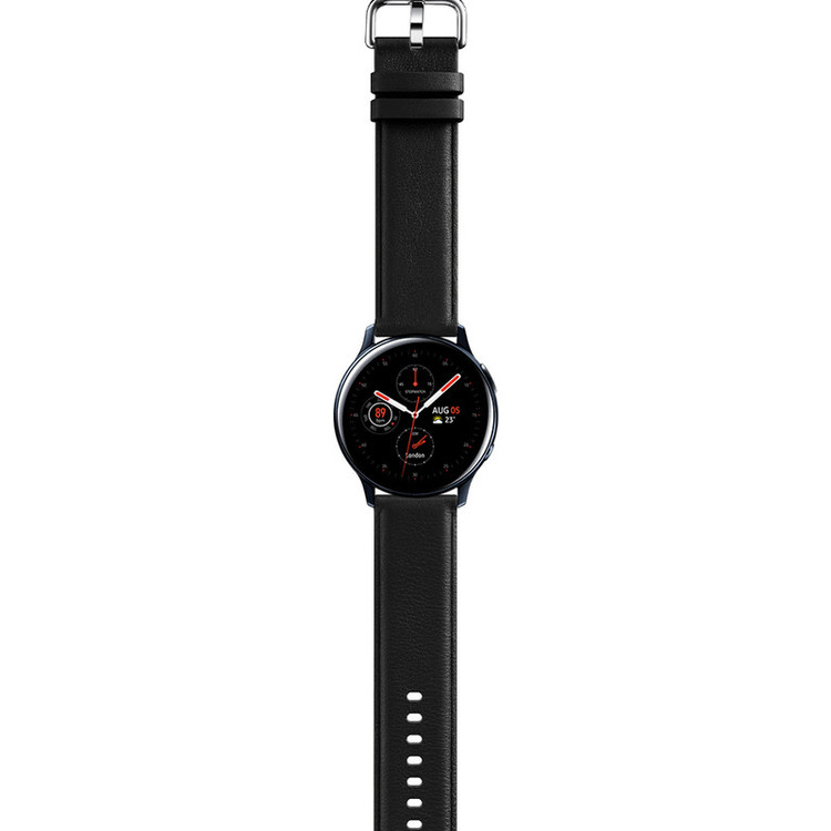 ساعت هوشمند سامسونگ مدل Galaxy Watch Active2 44mm بند چرمی