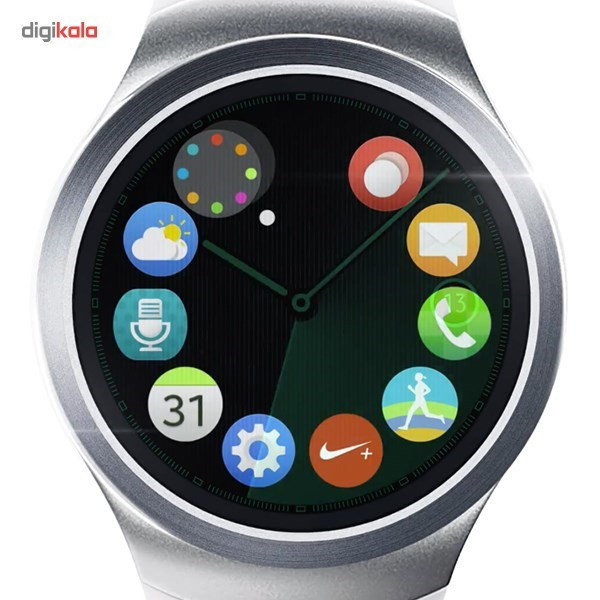 ساعت هوشمند سامسونگ مدل Gear S2 SM-R720 بند لاستیکی