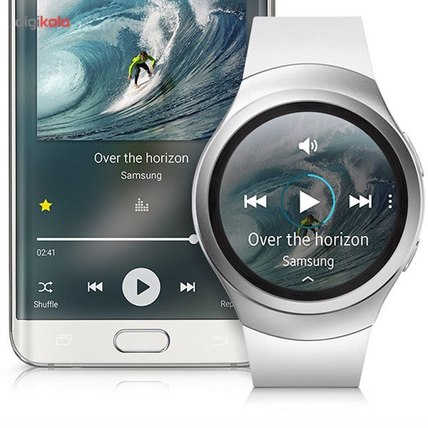 ساعت هوشمند سامسونگ مدل Gear S2 SM-R720 بند لاستیکی