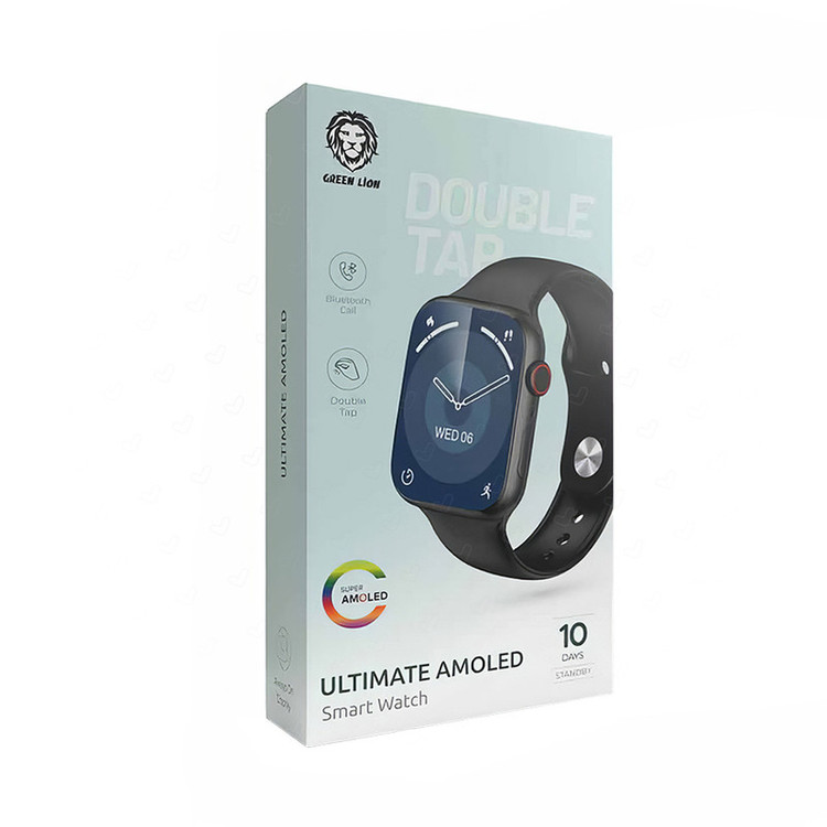 ساعت هوشمند46میلی متری گرین لاین مدلRAZ RUNNING ULTIMATE 10 AMOLEDبندسیلیکون