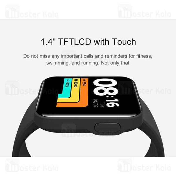 ساعت هوشمند شیائومی مدل OHA Watch Lite Best Deals بند سیلیکونی