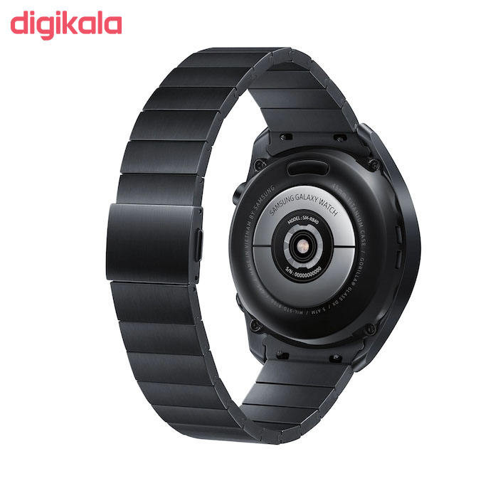 ساعت هوشمند سامسونگ مدل Watch3 Titanium 45mm بند فلزی