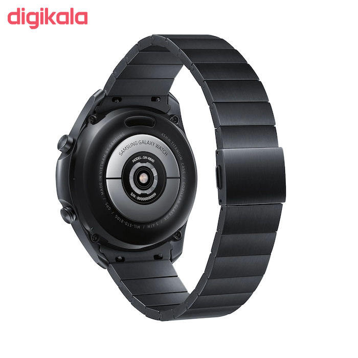 ساعت هوشمند سامسونگ مدل Watch3 Titanium 45mm بند فلزی