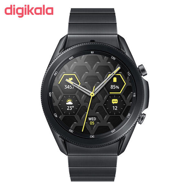 ساعت هوشمند سامسونگ مدل Watch3 Titanium 45mm بند فلزی