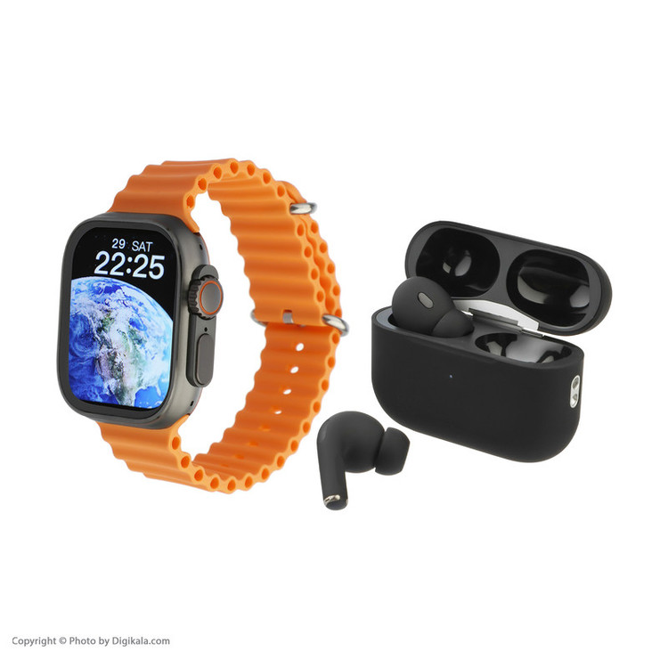 ساعت هوشمند گرین لاین مدل Ultra Active به همراه هدفون بلوتوثی G1-Pro2