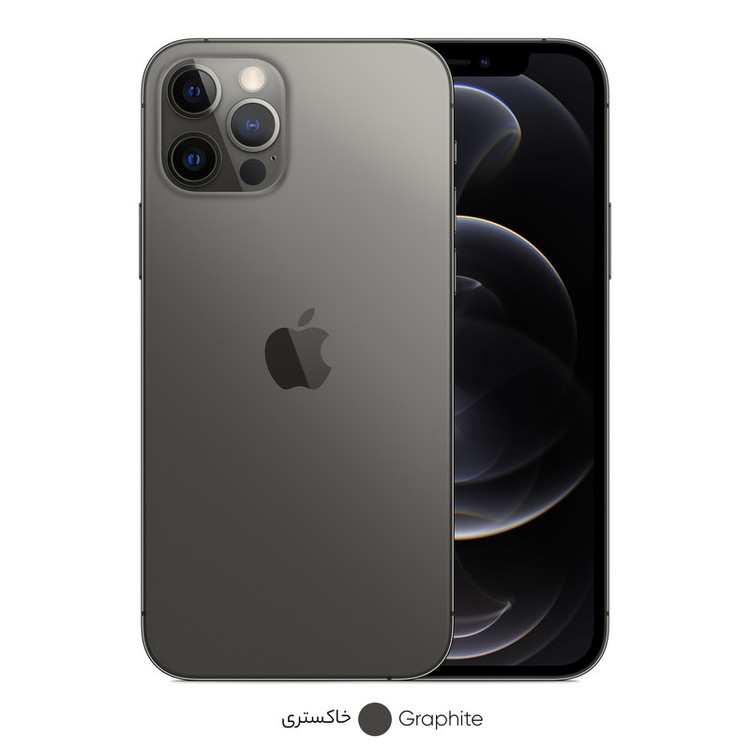 گوشی موبایل اپل مدل iPhone 12 Pro A2408 دو سیم کارت ظرفیت 256 گیگابایت و 6 گیگابایت رم - نات اکتیو