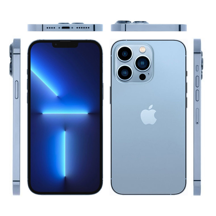 گوشی موبایل اپل مدل iPhone 13 Pro Max ZDA تک سیم کارت ظرفیت 512 گیگابایت و رم 6 گیگابایت - نات اکتیو - پارت نامبر F