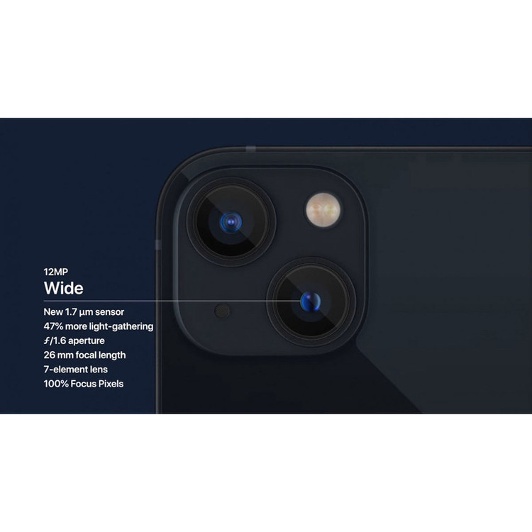 گوشی موبایل اپل مدل iPhone 13 LLA تک سیم کارت ظرفیت 512 گیگابایت و رم 4 گیگابایت - نات اکتیو