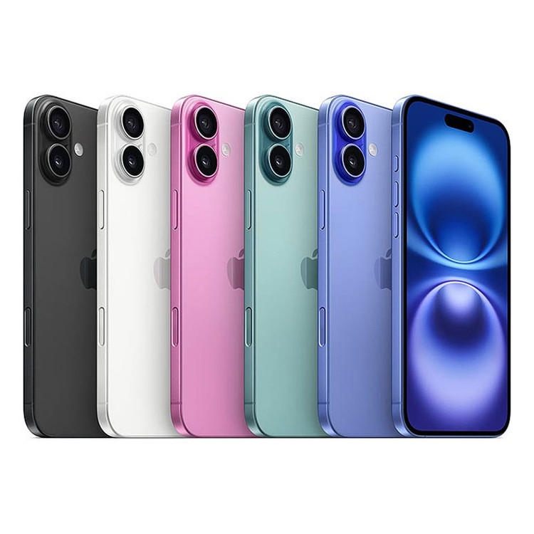 گوشی موبایل اپل مدل iPhone 16 CH دو سیم کارت ظرفیت 128 گیگابایت و رم 8 گیگابایت - به همراه هدفون بلوتوثی اپل مدل AirPods 4
