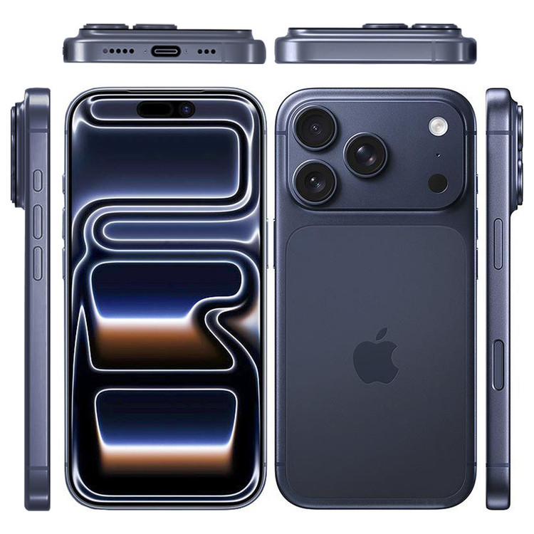 گوشی موبایل اپل مدل iPhone 17 Pro Max CH دو سیم کارت ظرفیت 1 ترابایت و رم 12 گیگابایت - نات اکتیو
