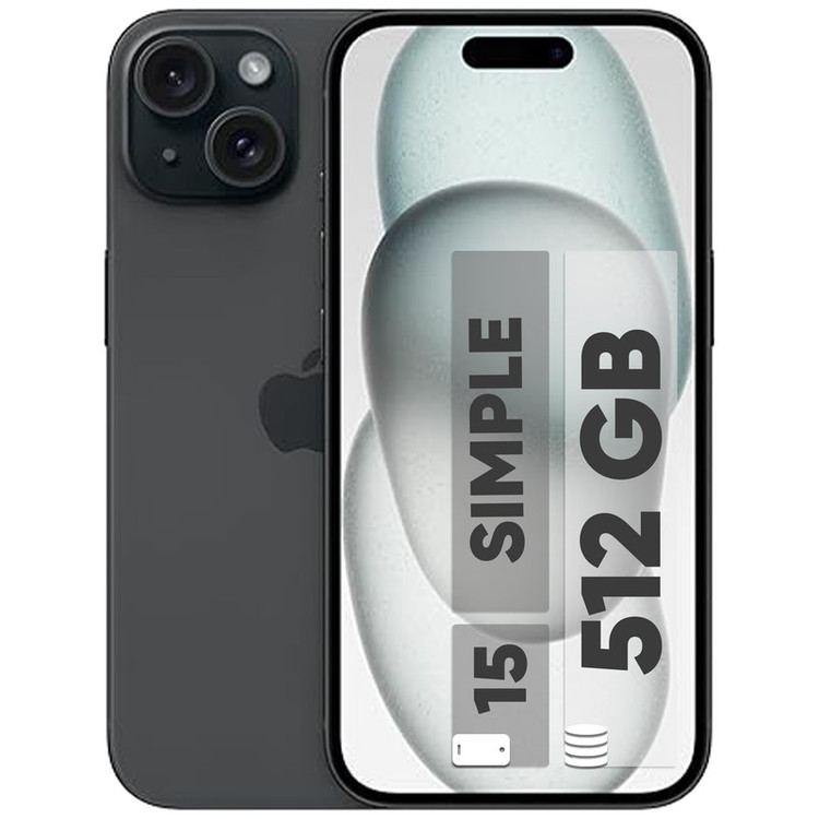 گوشی موبایل اپل مدل iPhone 15 تک سیم کارت ظرفیت 512 گیگابایت و رم 6 گیگابایت - رجیستر شده