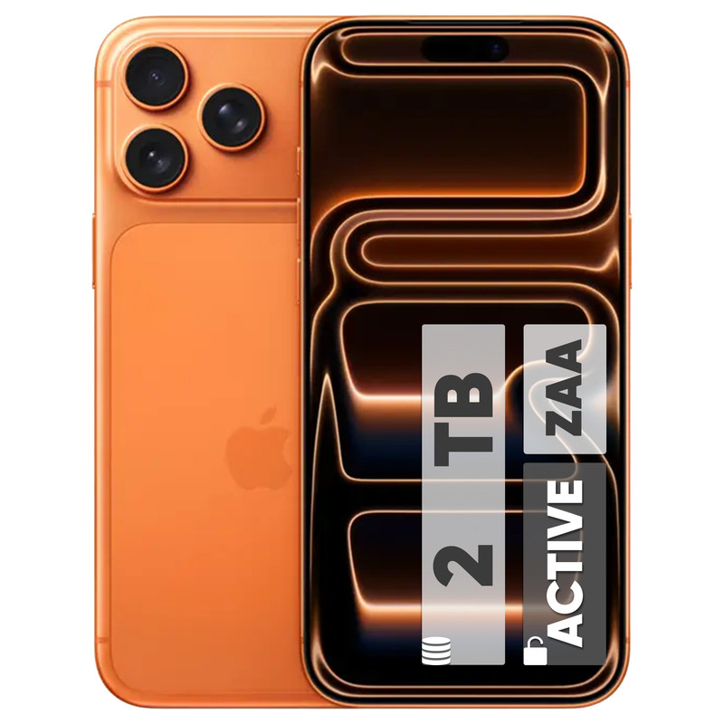 گوشی موبایل اپل مدل iPhone 17 Pro Max ZAA تک سیم کارت + eSim ظرفیت 2 ترابایت و رم 12 گیگابایت - اکتیو