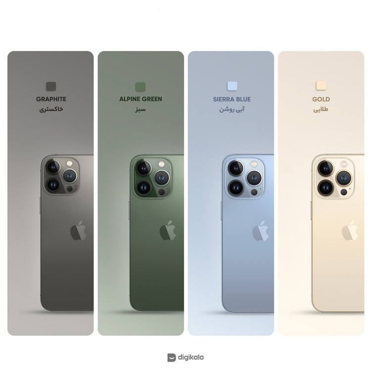 کارکرده - گوشی موبایل اپل مدل iPhone 13 Pro LLA تک سیم کارت ظرفیت 256 گیگابایت و رم 6 گیگابایت