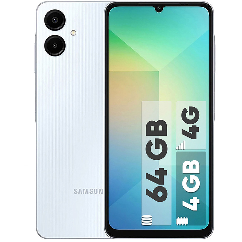 گوشی موبایل سامسونگ مدل Galaxy A06 دو سیم کارت ظرفیت 64 گیگابایت و رم 4 گیگابایت