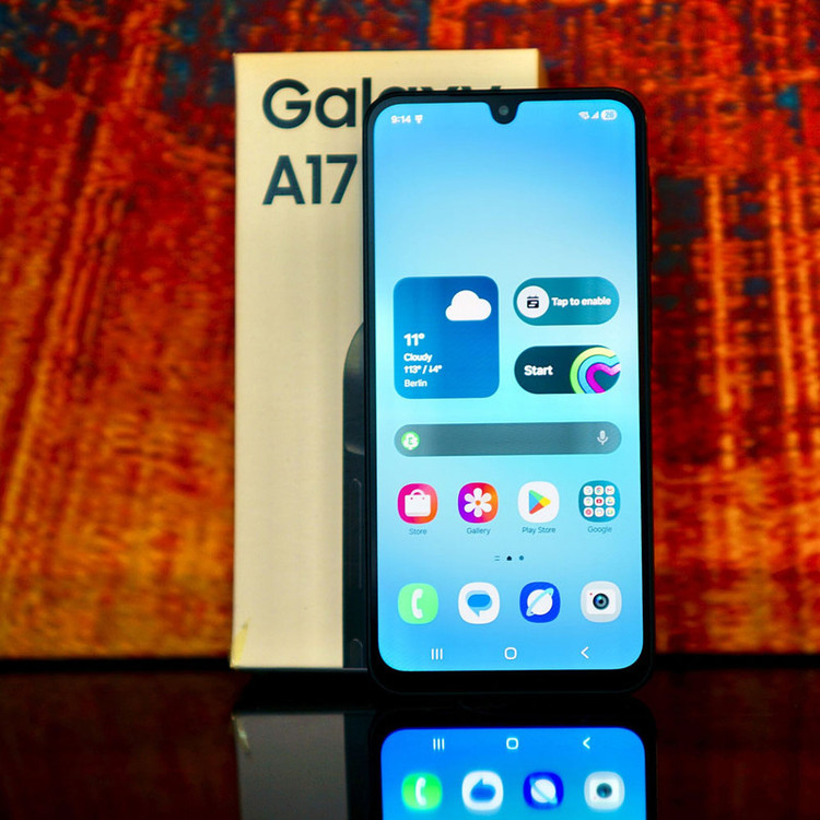 گوشی موبایل سامسونگ مدل Galaxy A17 4G دو سیم کارت ظرفیت 128 گیگابایت و رم 4 گیگابایت - ویتنام - به همراه شارژر 25 وات سامسونگ