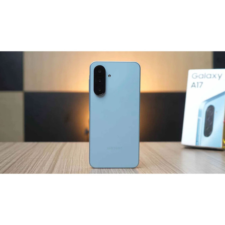 گوشی موبایل سامسونگ مدل Galaxy A17 4G دو سیم کارت ظرفیت 128 گیگابایت و رم 6 گیگابایت - ویتنام - به همراه شارژر 25 وات سامسونگ