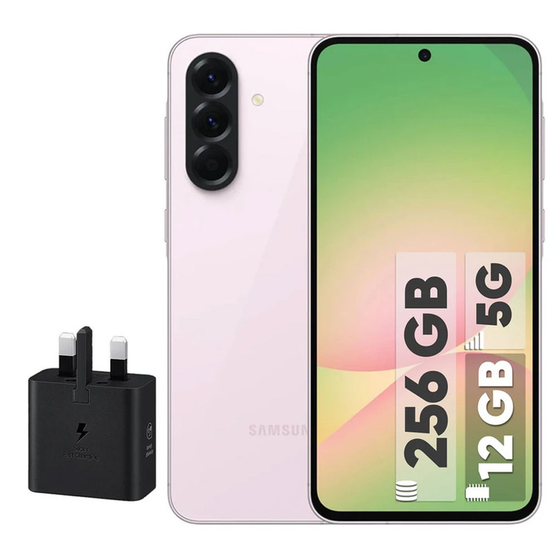 گوشی موبایل سامسونگ مدل Galaxy A56 دو سیم کارت ظرفیت 256 گیگابایت و رم 12 گیگابایت - به همراه شارژر 25 وات سامسونگ