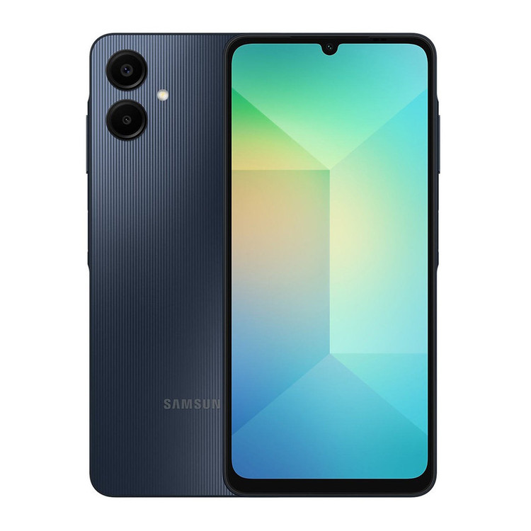 گوشی موبایل سامسونگ مدل Galaxy A06 دو سیم کارت ظرفیت 128 گیگابایت و رم 6 گیگابایت - به همراه شارژر 25 وات سامسونگ