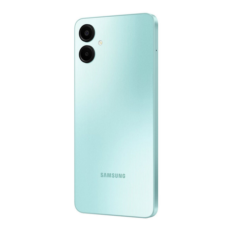 گوشی موبایل سامسونگ مدل Galaxy A06 5G دو سیم کارت 128 گیگابایت و رم 6 گیگابایت به همراه شارژر 25 وات سامسونگ
