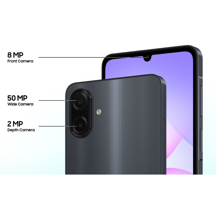 گوشی موبایل سامسونگ مدل Galaxy A07 دو سیم کارت ظرفیت 64 گیگابایت و رم 4 گیگابایت - به همراه شارژر 25 وات سامسونگ