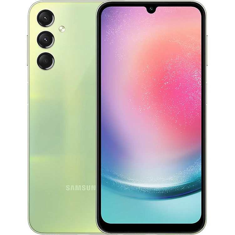 گوشی موبایل سامسونگ مدل Galaxy A24 4G دو سیمکارت ظرفیت 128 گیگابایت رم 4 گیگابایت همراه با شارژر 25 وات