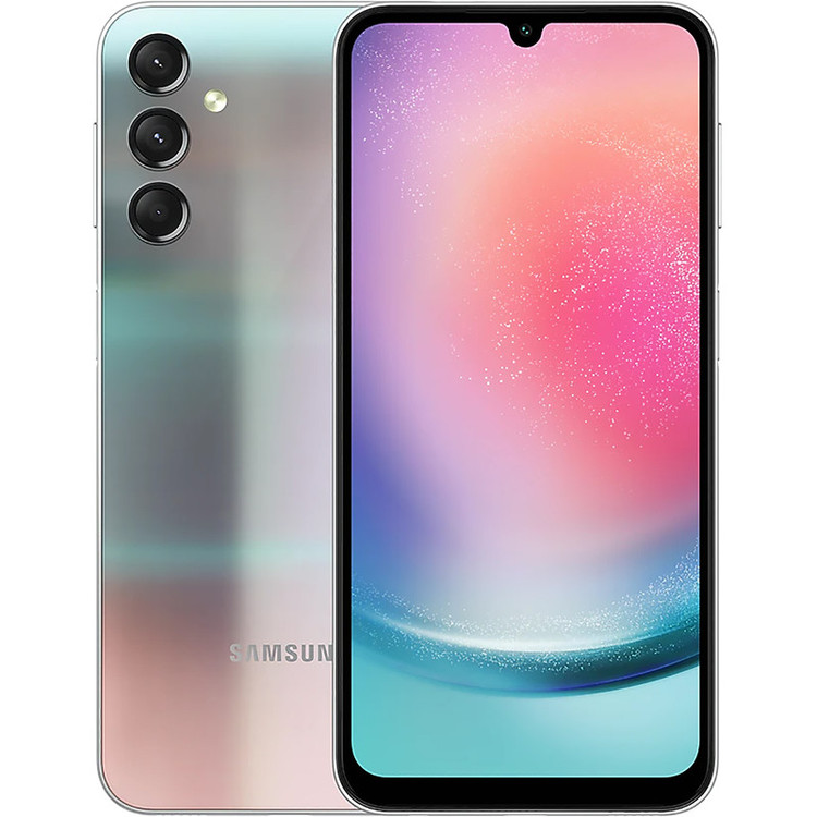 گوشی موبایل سامسونگ مدل Galaxy A24 4G دو سیمکارت ظرفیت 128 گیگابایت رم 4 گیگابایت همراه با شارژر 25 وات