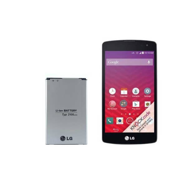 تصویری از گوشی هوشمند LG Tribute LS660 با قابلیت تعویض باتری