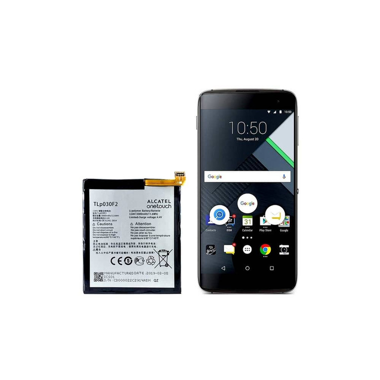 نمای گوشی بلکبری DTEK60 با نمایشگر ۵.۵ اینچی و وضوح بالا