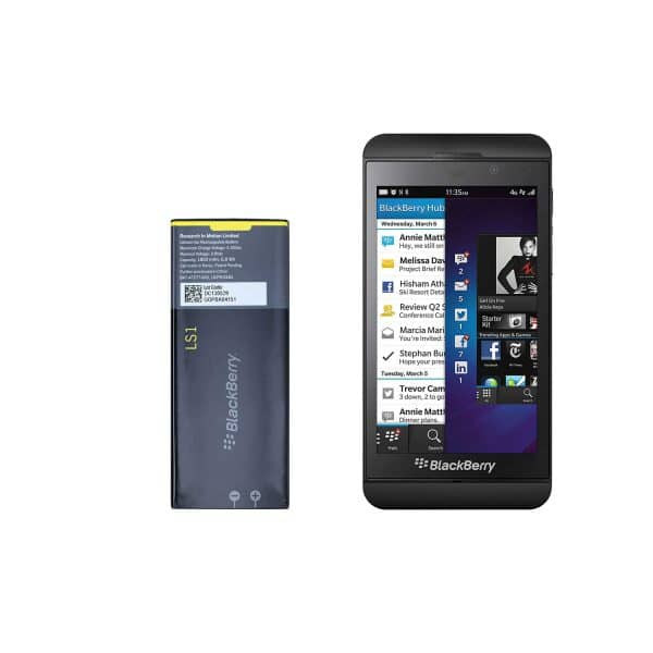 باتری اصلی بلکبری Z10 مدل LS1 با ظرفیت ۱۸۰۰ میلی آمپر ساعت