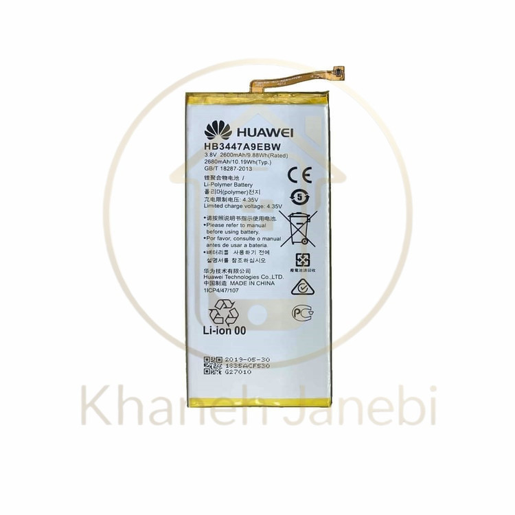 خرید باتری اورجینال Huawei P8 با گارانتی خانه جانبی