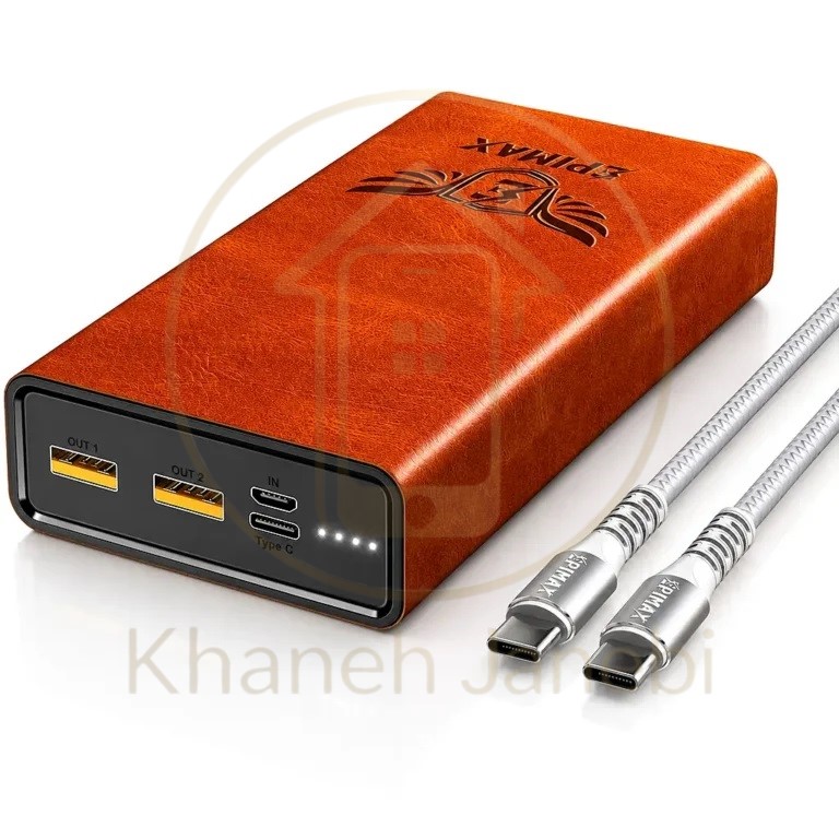 خرید پاوربانک اپیمکس فست شارژ 20000 میلی آمپر EP- 34 خانه جانبی