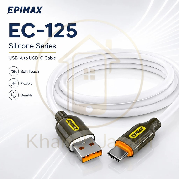 خرید کابل شارژ اپیمکس EC-125 Silicon Type-C