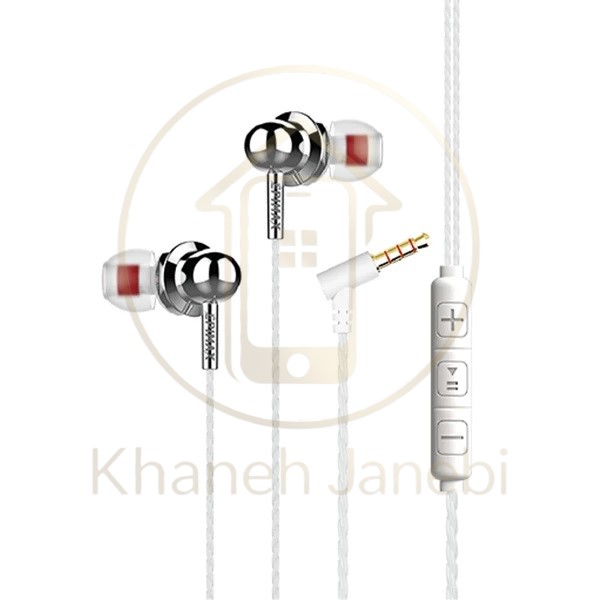 خرید هندزفری سیمی اپیمکس رنگ سفید EH-22