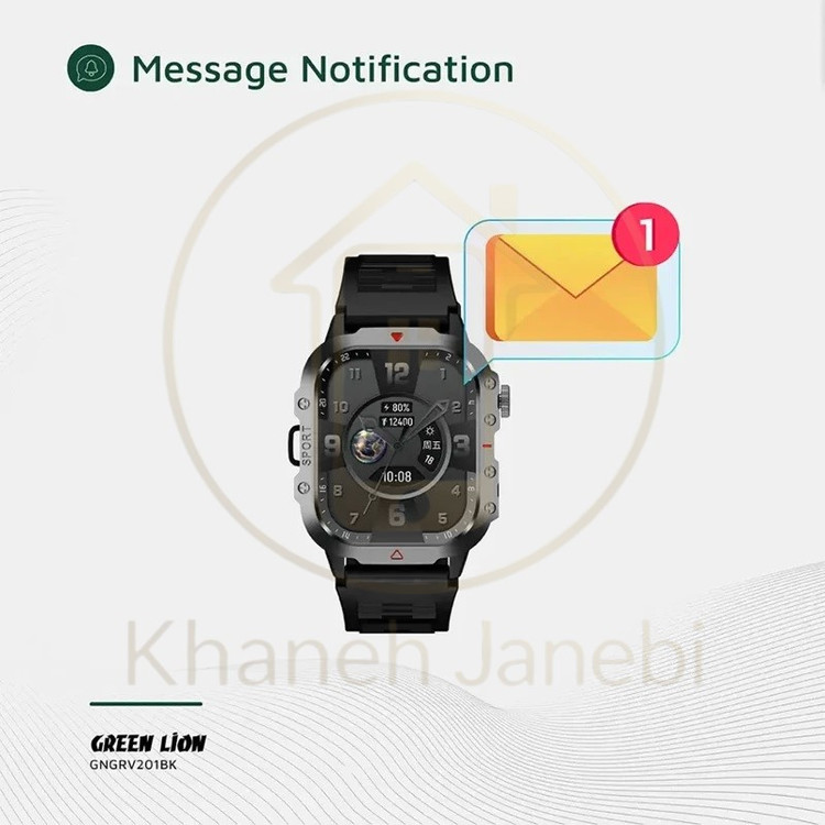 ساعت هوشمند گرین لاین Green Lion Gravix GL-SWA43