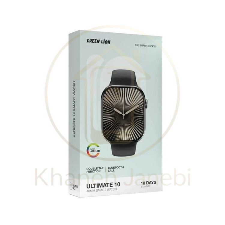 ساعت هوشمند گرین لاین Green Lion Ultimate 46 GNULTMTSM46BK
