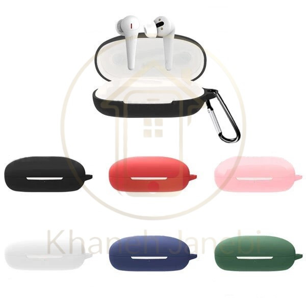 کاور محافظ سیلیکونی هندزفری شیائومی Xiaomi 1More Comfobuds Pro Earphone Silicone Case با قلاب آویز