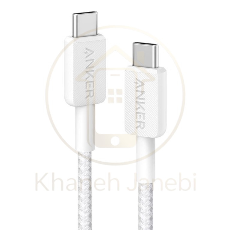 کابل شارژ دو سر تایپ سی انکر مدل ANKER A81D5 USB-C to USB-C PD 240W طول 1 متر