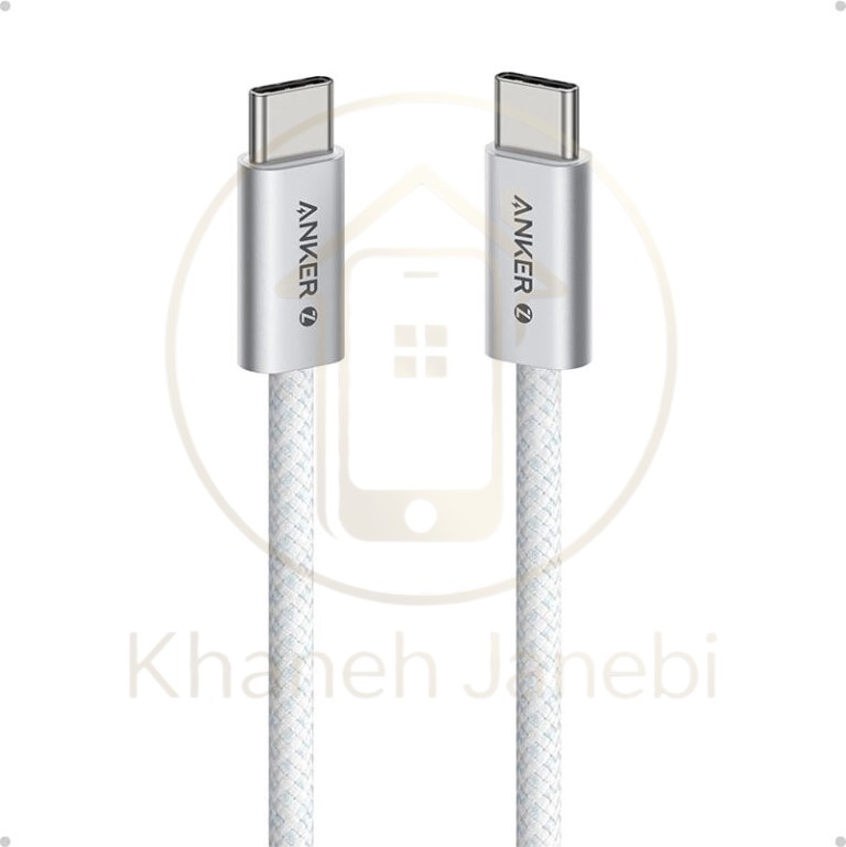 کابل شارژ دو سر تایپ سی انکر مدل ANKER ZOLO A8060 PD TYPE-C طول 1 متر