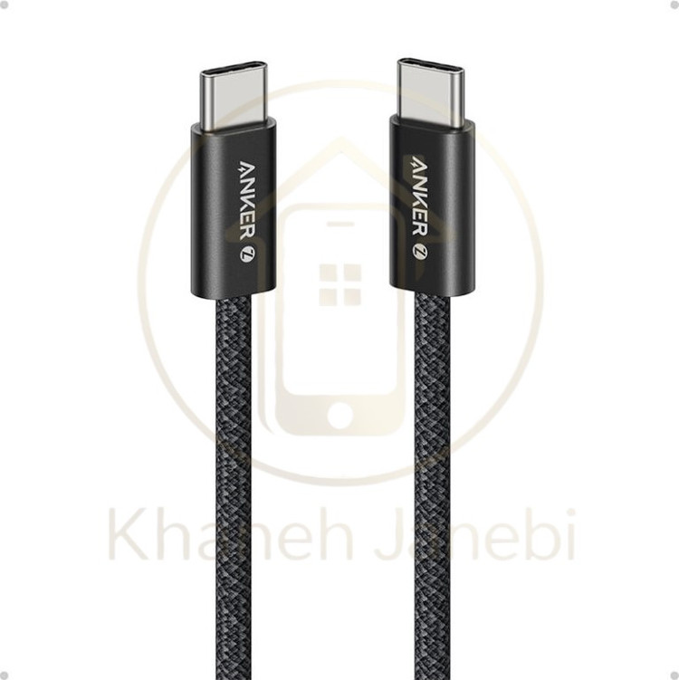 کابل شارژ دو سر تایپ سی انکر مدل ANKER ZOLO A8060 PD TYPE-C طول 1 متر