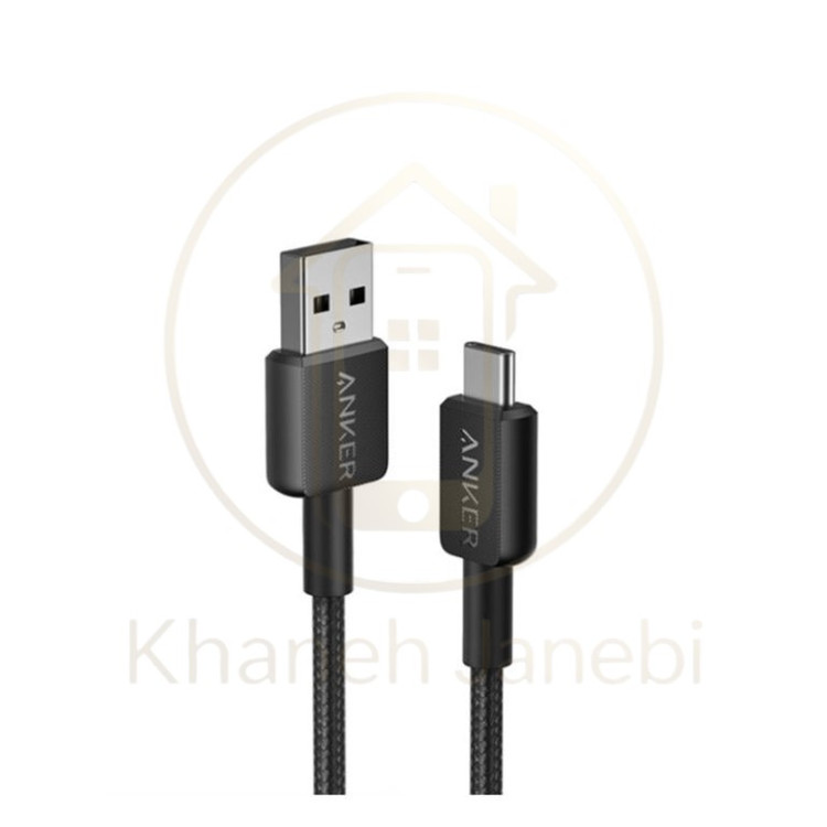 کابل شارژ تایپ سی انکر مدل ANKER A81H5 TYPE-C طول 90 سانتی متر