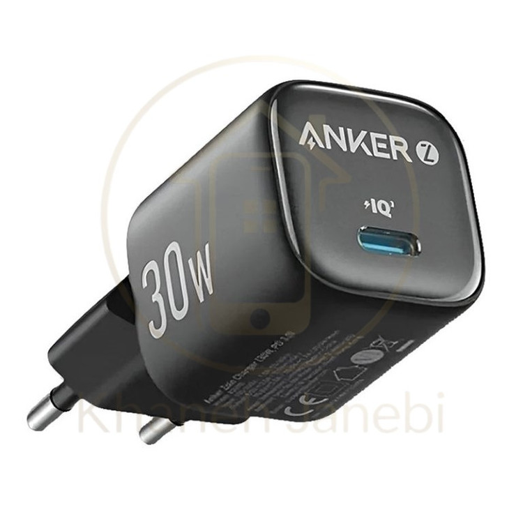 شارژر 30 واتی انکر Anker Zolo USB-C Charger 30W مدل A2698