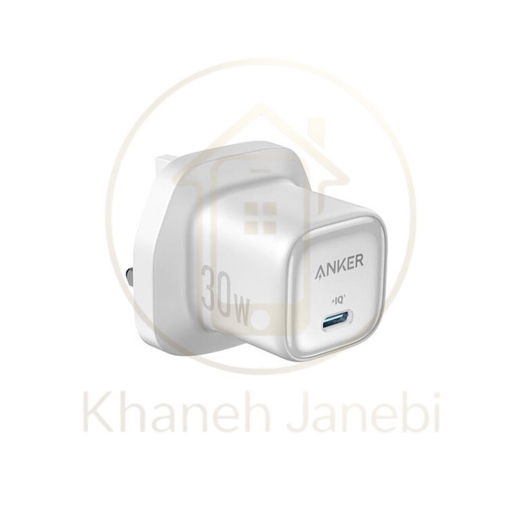 شارژر 30 واتی انکر Anker Zolo USB-C Charger 30W مدل A2698