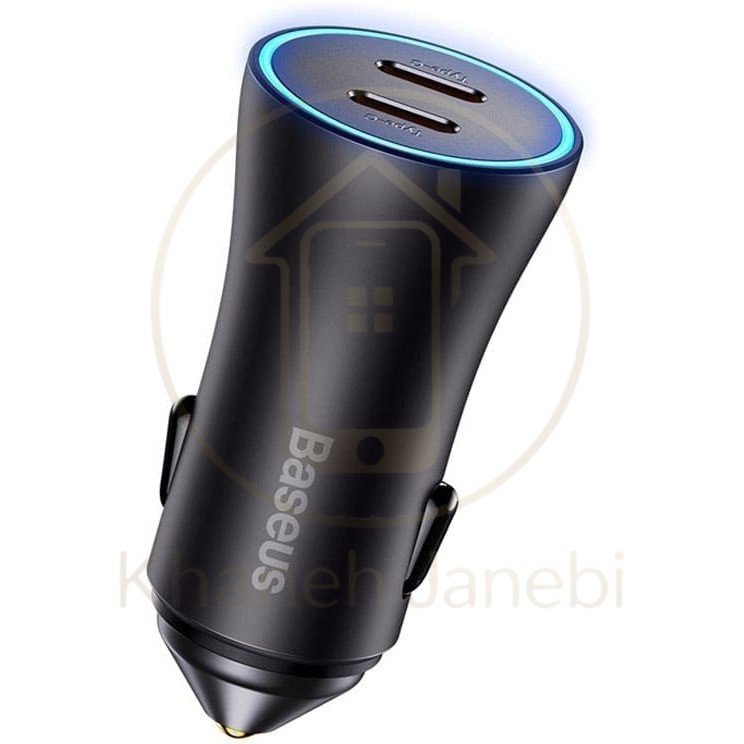 شارژر فندکی بیسوس Baseus CGJP000013 توان 40 وات