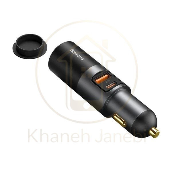 شارژر فندکی بیسوس Baseus CCBX-120C CCBT-C0G توان 120 وات