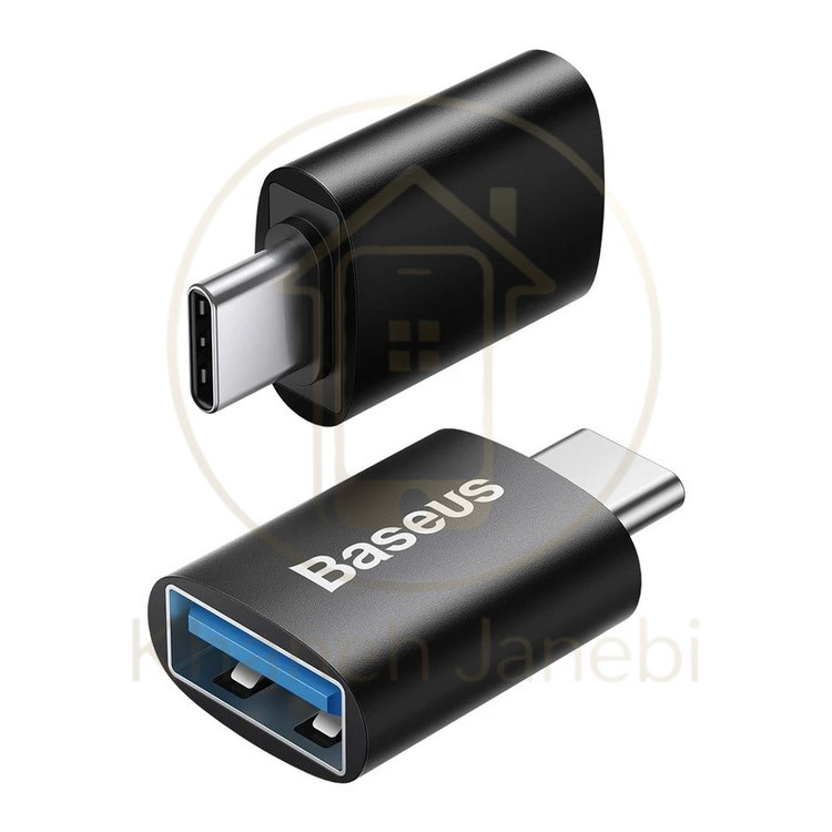 تبدیل OTG یو اس بی به Type-C بیسوس Baseus Ingenuity Series ZJJQ000101