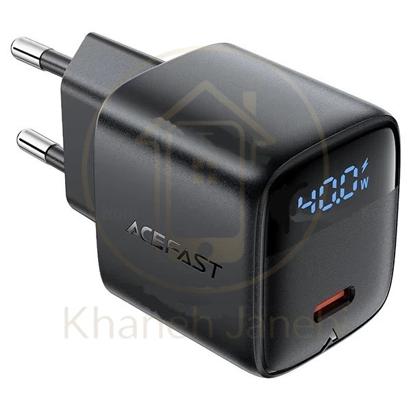 شارژر دیواری ایس فست ACEFAST A135 PD40W Fast Charger توان 40 وات
