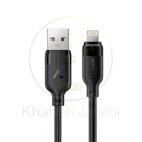 کابل لایتنینگ ایس فست ACEFAST C16-02 طول 1.2 متر شدت جریان 2.4 آمپر