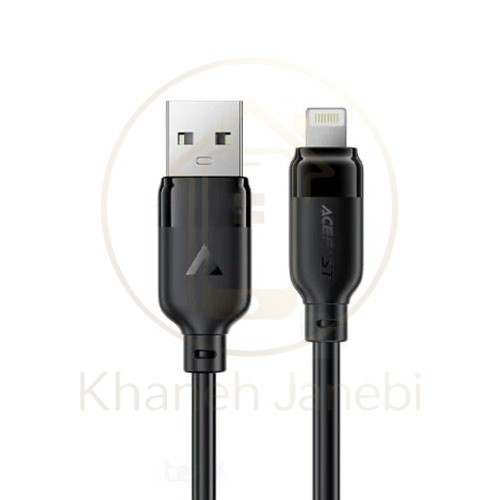 کابل لایتنینگ ایس فست ACEFAST C16-02 طول 1.2 متر شدت جریان 2.4 آمپر
